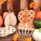12Set 3D Pumpkin Wood Crafts to Paint, Thanksgiving Pumpkin Wood DIY